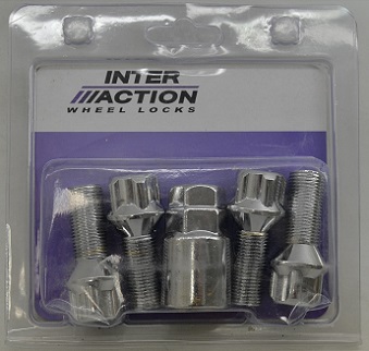 Antivol Inter action Antivol boulon M14x1,25 · 28 mm · conique · SW19/21