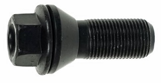 Boulon Bimecc Boulon M15x1,25 · 30 mm · conique · noir