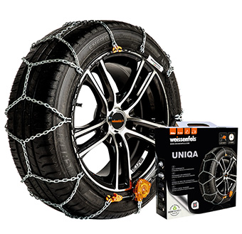 Chaînes neige Weissenfels WEISSENFELS SNOWCH. UNIQA CLACK&GO M32 NR.050