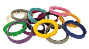 Bague de centrage Repetaler Bague de centrage 72,0→54,1 · Mak · gris clair