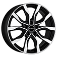 MAK - Jantes alu - 17 pouces - Largeur 7.0 - 5x110 - ET41