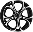 MAK - Jantes alu - 17 pouces - Largeur 7.5 - 5x110 - ET39