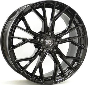 MILLE MIGLIA 1020 hliníkové disky 8x18 5x112 ET32 Gloss Black