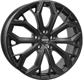 Jante MONACO WHEELS 8.0x19 5/112 ET35 Dull Black Guadeloupe