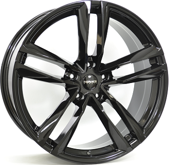 MONACO WHEELS MC7 ZWART GLANS