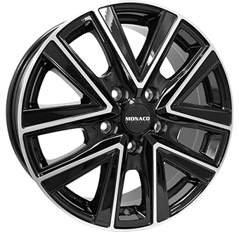 6,5X16 MONACO WHEELS VT2 5/160 ET59,5 CH65,1