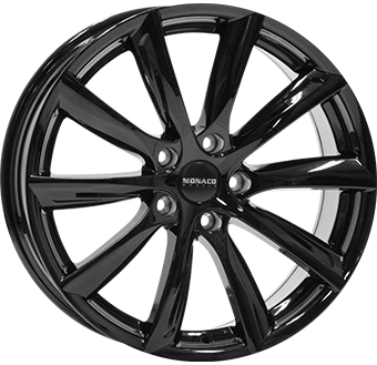 MNC WHEELS GP6 ZWART GLANS