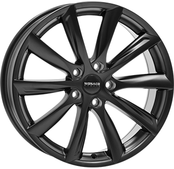 MONACO WHEELS GP6 MAT ZWART