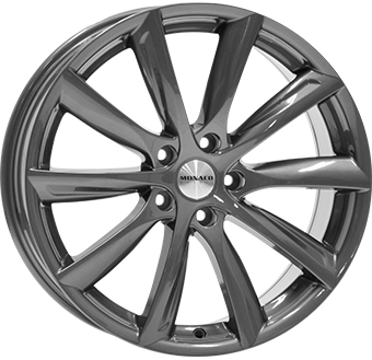 E-shop MONACO WHEELS GP6 hliníkové disky 8x18 5x108 ET45 Anthracite Dark