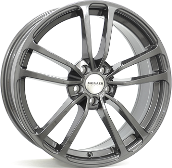 MONACO WHEELS CL1 hliníkové disky 8x19 5x108 ET45 Anthracite Dark