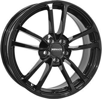 MONACO WHEELS CL1 ZWART GLANS