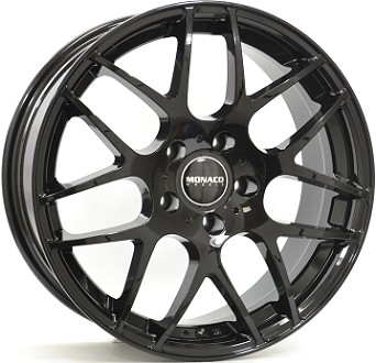 MONACO WHEELS SPORT ZWART GLANS