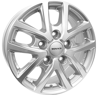 MONACO WHEELS CL2T hliníkové disky 6,5x16 5x120 ET52 Silver