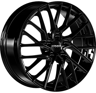 Jante MONACO WHEELS 8.0x19 5/112 ET35 Gloss Black Guadeloupe angle