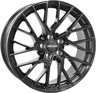 MONACO WHEELS GP11 ZWART GLANS