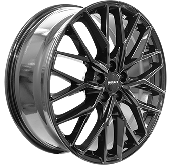 Jante MONACO WHEELS 8.0x20 5/114 ET48 Gloss Black Guadeloupe angle