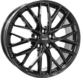 MONACO WHEELS GPX ZWART GLANS