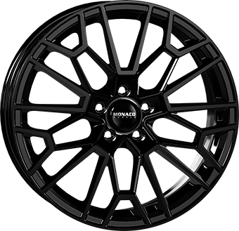 MONACO WHEELS GP13 ZWART GLANS