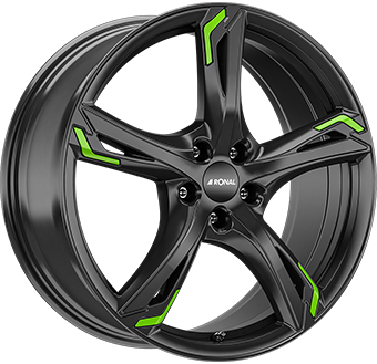 RONAL R62 GREEN ZWART GLANS