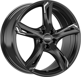 Jante RONAL 7.5x18 5/114 ET40 Gloss Black Guadeloupe Martinique
