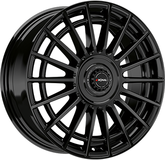 Jante RONAL 9.5x19 5/114 ET45 Dull Black Guadeloupe Martinique