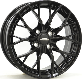 INTER ACTION FLASH ZWART GLANS