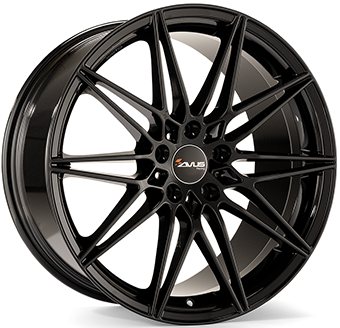Jante AVUS VELGEN 8.5x19 5/112 ET47 Gloss Black Guadeloupe Martinique