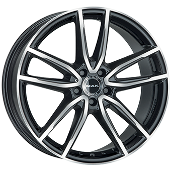 Jante MAK 7.5x18 5/130 ET42 Dull Black Guadeloupe Martinique