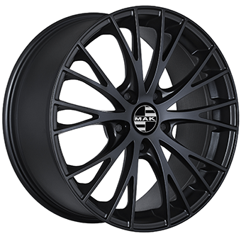 Jante MAK 11.0x19 5/130 ET65 Dull Black Guadeloupe Martinique angle