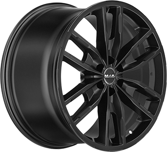 Jante MAK 9.0x20 6/139 ET19 Dull Black Guadeloupe Martinique angle