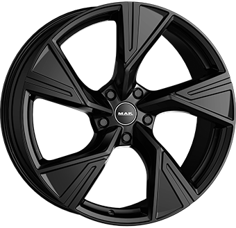 Jante MAK 10.0x22 5/130 ET38 Gloss Black Guadeloupe Martinique