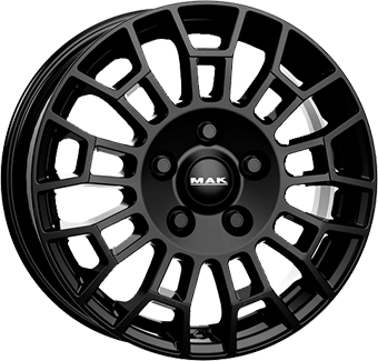 Jante MAK 7.0x17 6/130 ET51 Gloss Black Guadeloupe Martinique