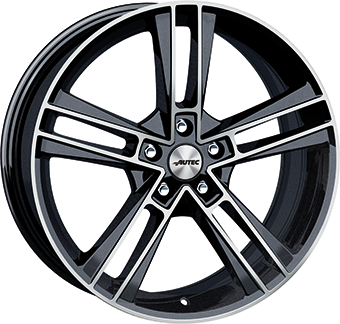 AUTEC RIAS ZWART METALLIC / GEPOLIJST