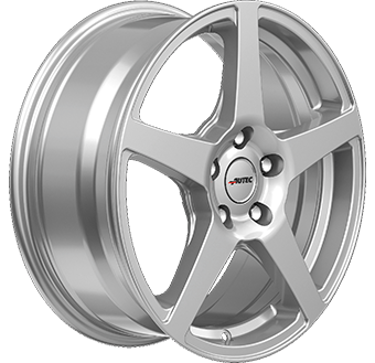 Jante AUTEC 6.5x16 5/112 ET44 Silver Guadeloupe Martinique angle