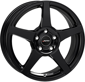 Jante AUTEC 6.5x16 5/114 ET32 Gloss Black Guadeloupe Martinique