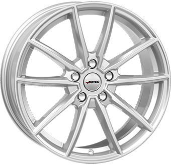 Jante AUTEC 8.5x19 5/112 ET26 Silver Guadeloupe Martinique