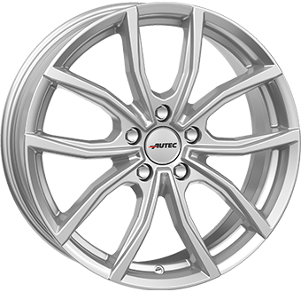 Jante AUTEC 7.0x17 5/108 ET45 Silver Guadeloupe Martinique