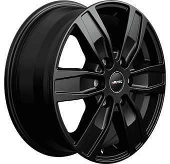 Jante AUTEC 6.5x16 6/130 ET62 Dull Black Guadeloupe angle
