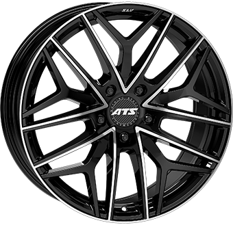 Jante ATS 9.0x20 5/112 ET26 Gloss Black / Polished Guadeloupe Martinique