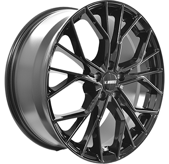 Jante IT WHEELS 8.0x19 5/114 ET40 Gloss Black Guadeloupe angle