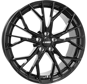 IT WHEELS TIARA ZWART GLANS