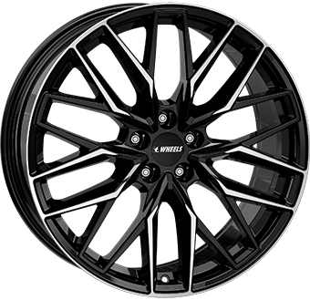 IT WHEELS XANA hliníkové disky 9x20 5x114,3 ET38 Gloss Black / Polished