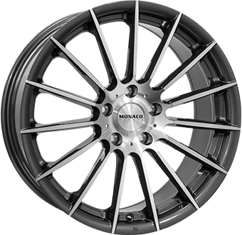 E-shop MONACO WHEELS FORMULA hliníkové disky 8,5x19 5x112 ET45 Anthracite / Polish