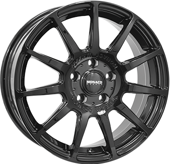 MONACO WHEELS RALLYE ZWART GLANS