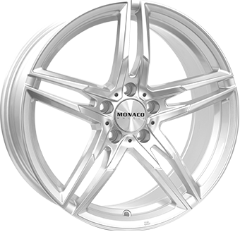 MONACO WHEELS GP1 ZILVER