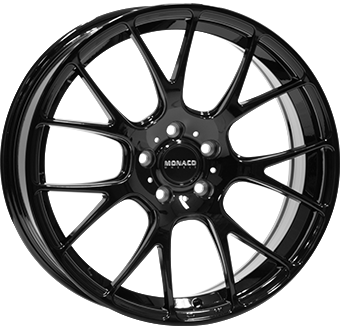 MNC WHEELS MIRABEAU ZWART GLANS