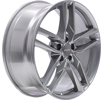 Jante ALUTEC 8.0x19 5/114 ET40 Gloss Gray Guadeloupe Martinique angle