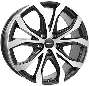 ALUTEC W10X MAT ZWART / GEPOLIJST