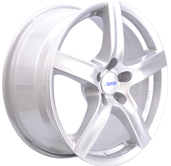 Jante ALUTEC 5.5x14 4/100 ET35 Silver Guadeloupe angle